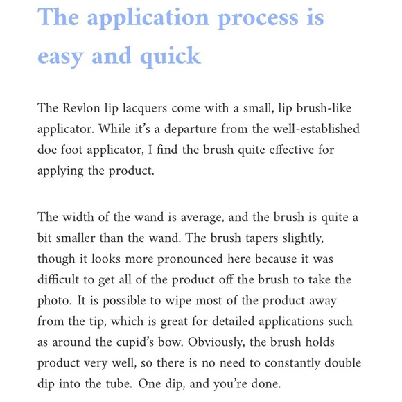 Revlon Ultra HD Lip Lacquer •540 PETALITE 5/$25 - Picture 8 of 9